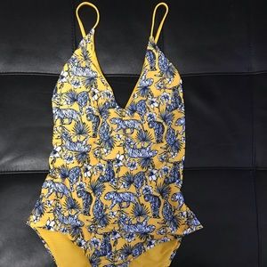 Yellow Bathing Suit